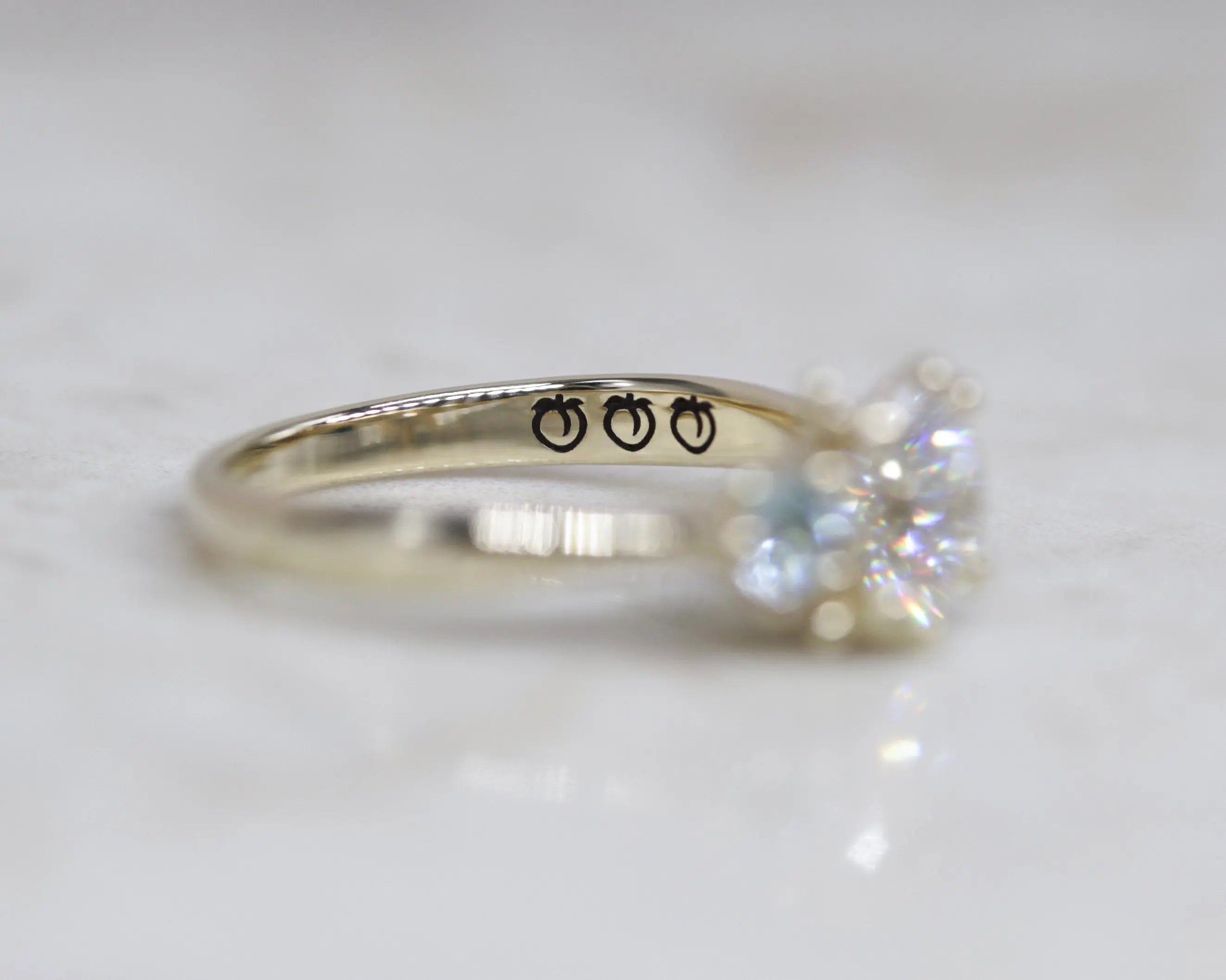 טבעת אקווה Yael Pilo | Handcrafted Creations