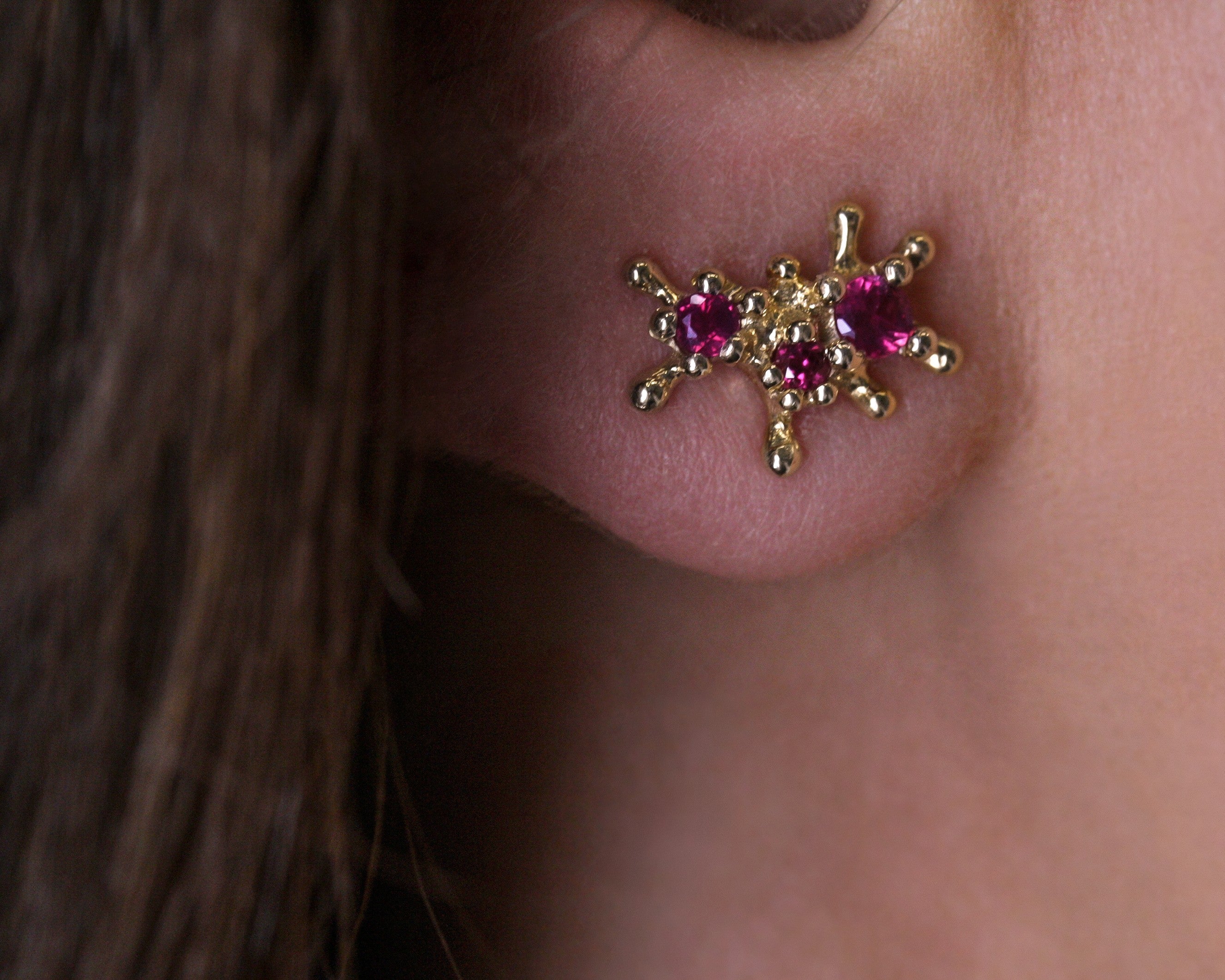 עגילי קולוני Yael Pilo | Handcrafted Creations