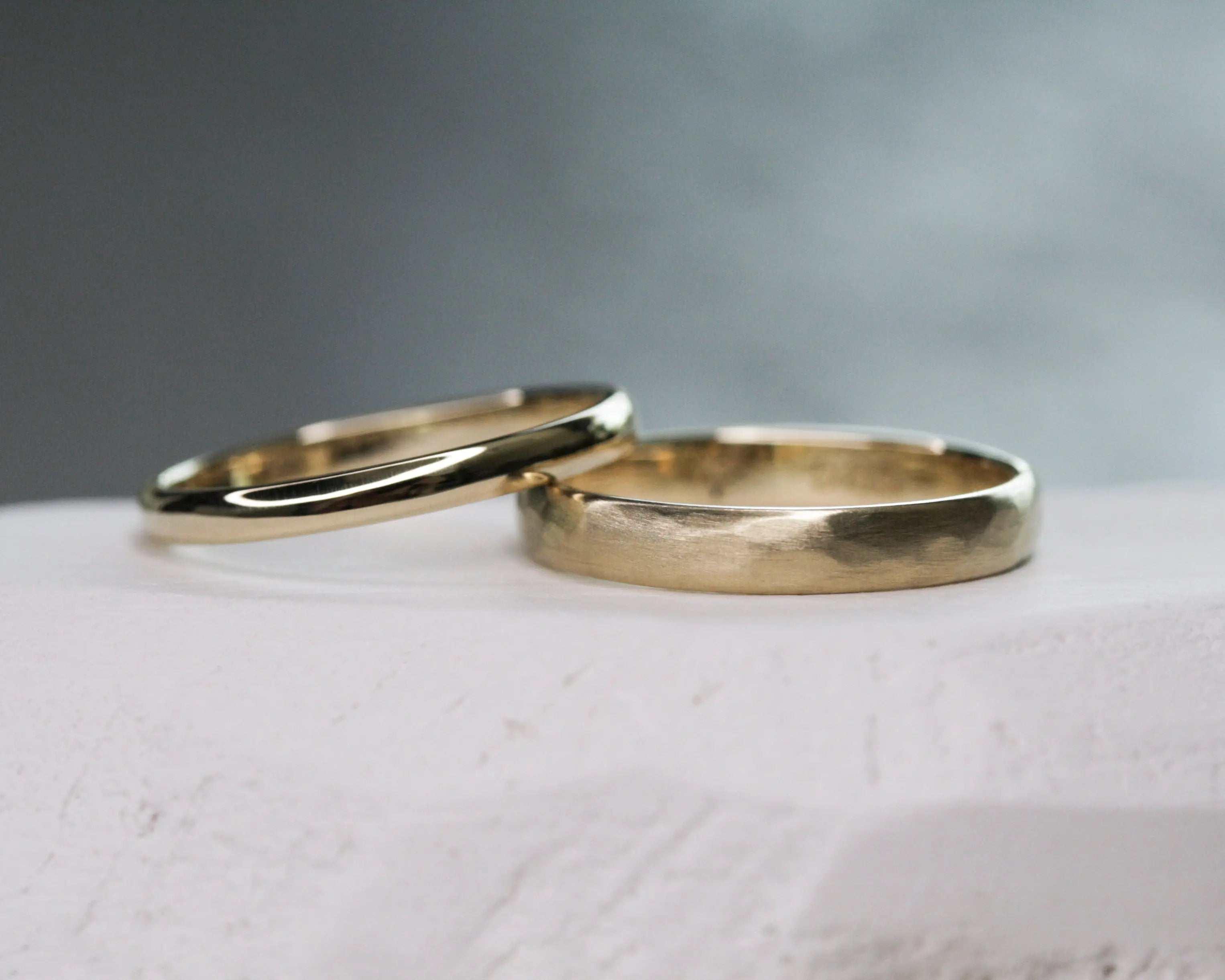 טבעת נישואין מרוקעת Yael Pilo | Handcrafted Creations