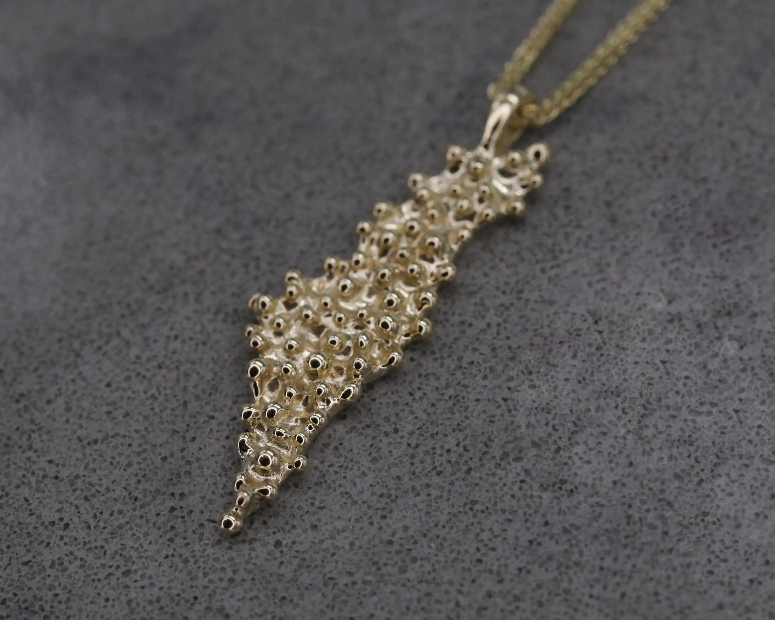 שרשרת ארץ ישראל טקסטורה Yael Pilo | Handcrafted Creations