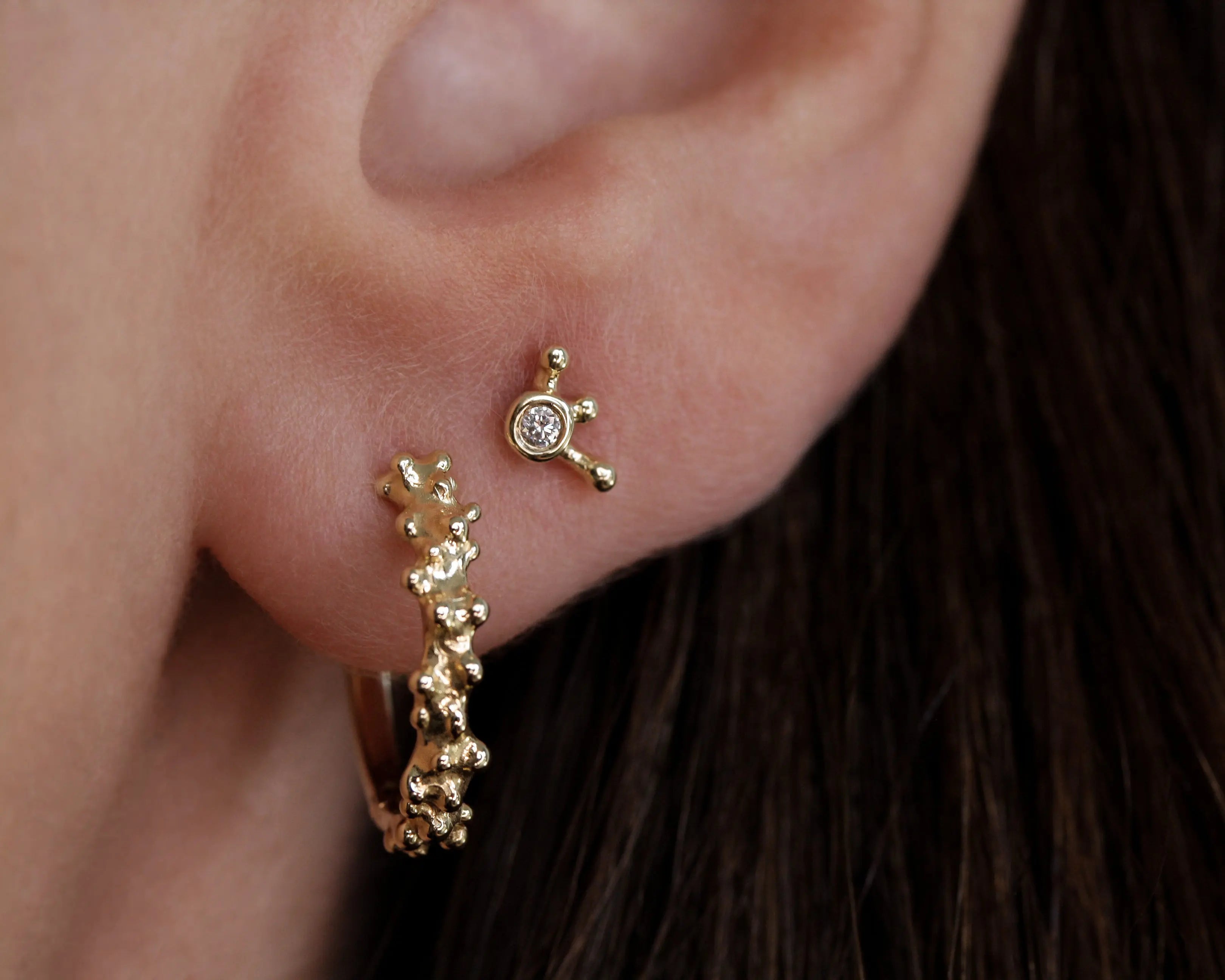 עגיל לומינה Yael Pilo | Handcrafted Creations