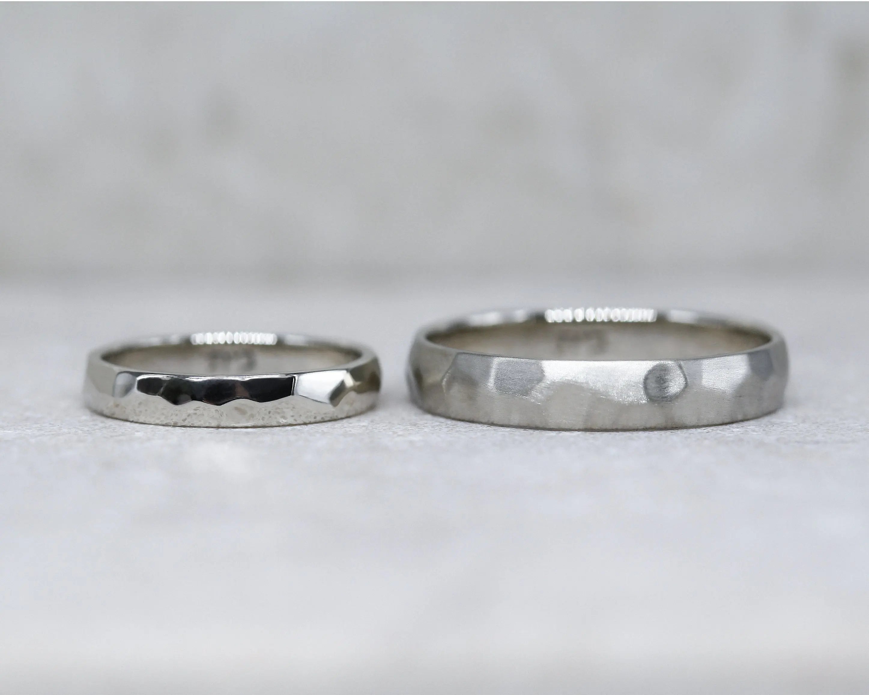 טבעת נישואין צור 4 מ"מ Yael Pilo | Handcrafted Creations
