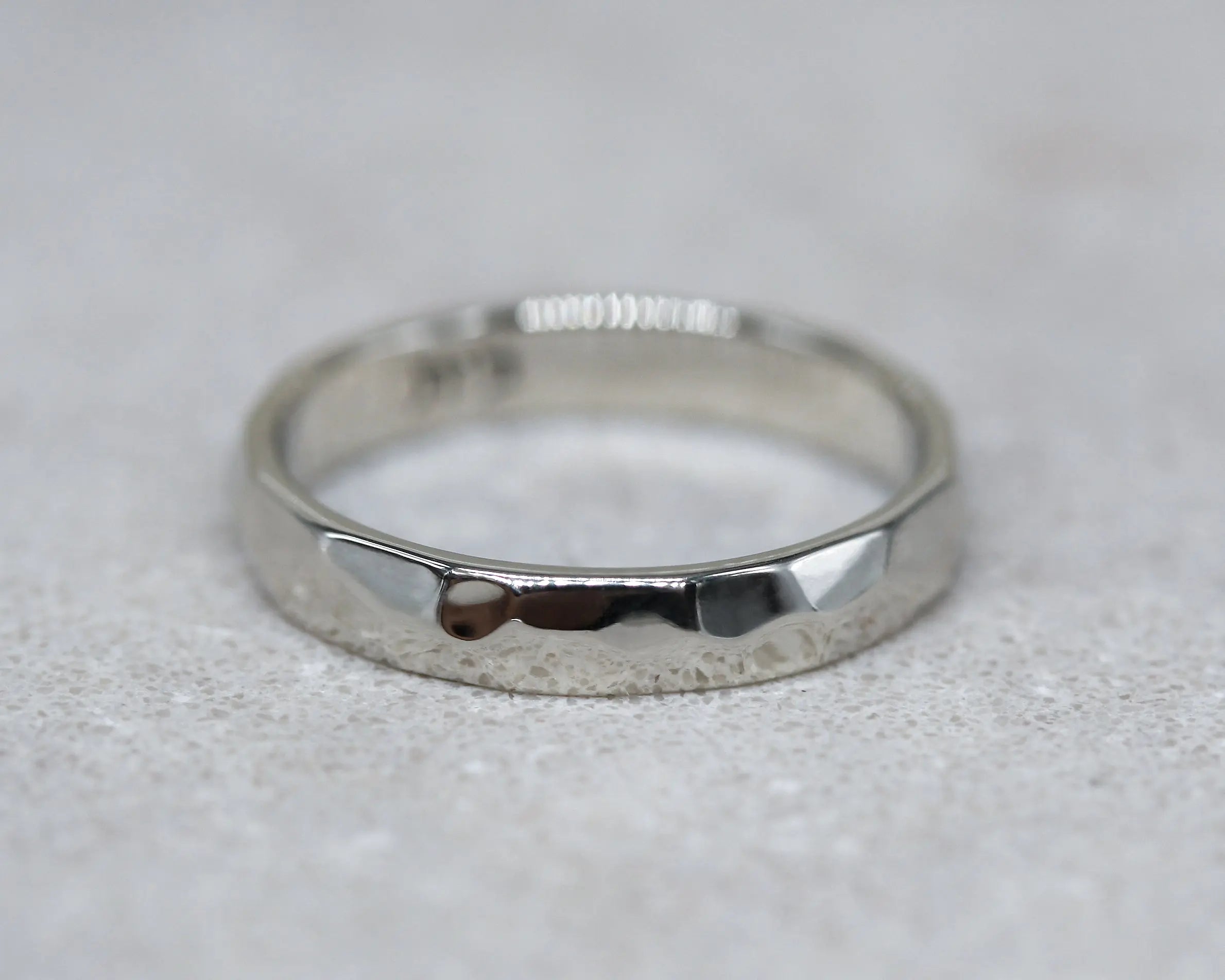 טבעת נישואין צור 3 מ"מ Yael Pilo | Handcrafted Creations