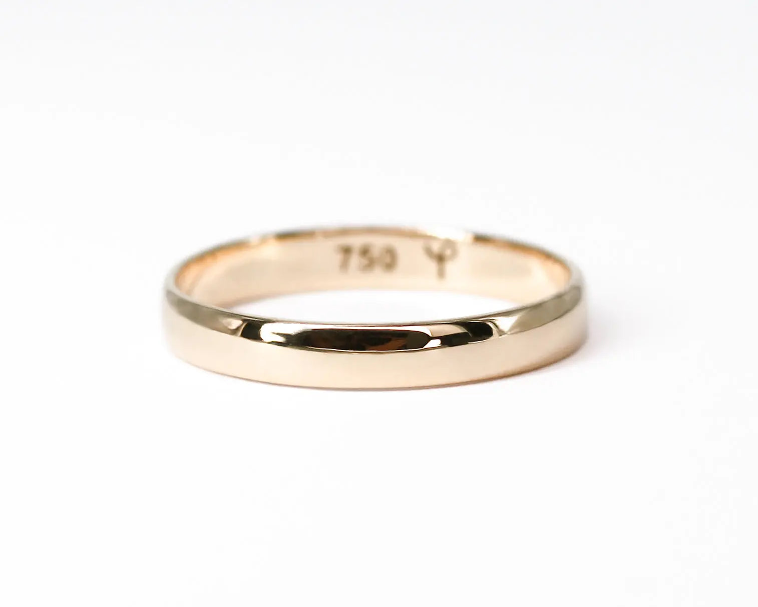טבעת נישואין חלקה 3 מ"מ Yael Pilo | Handcrafted Creations