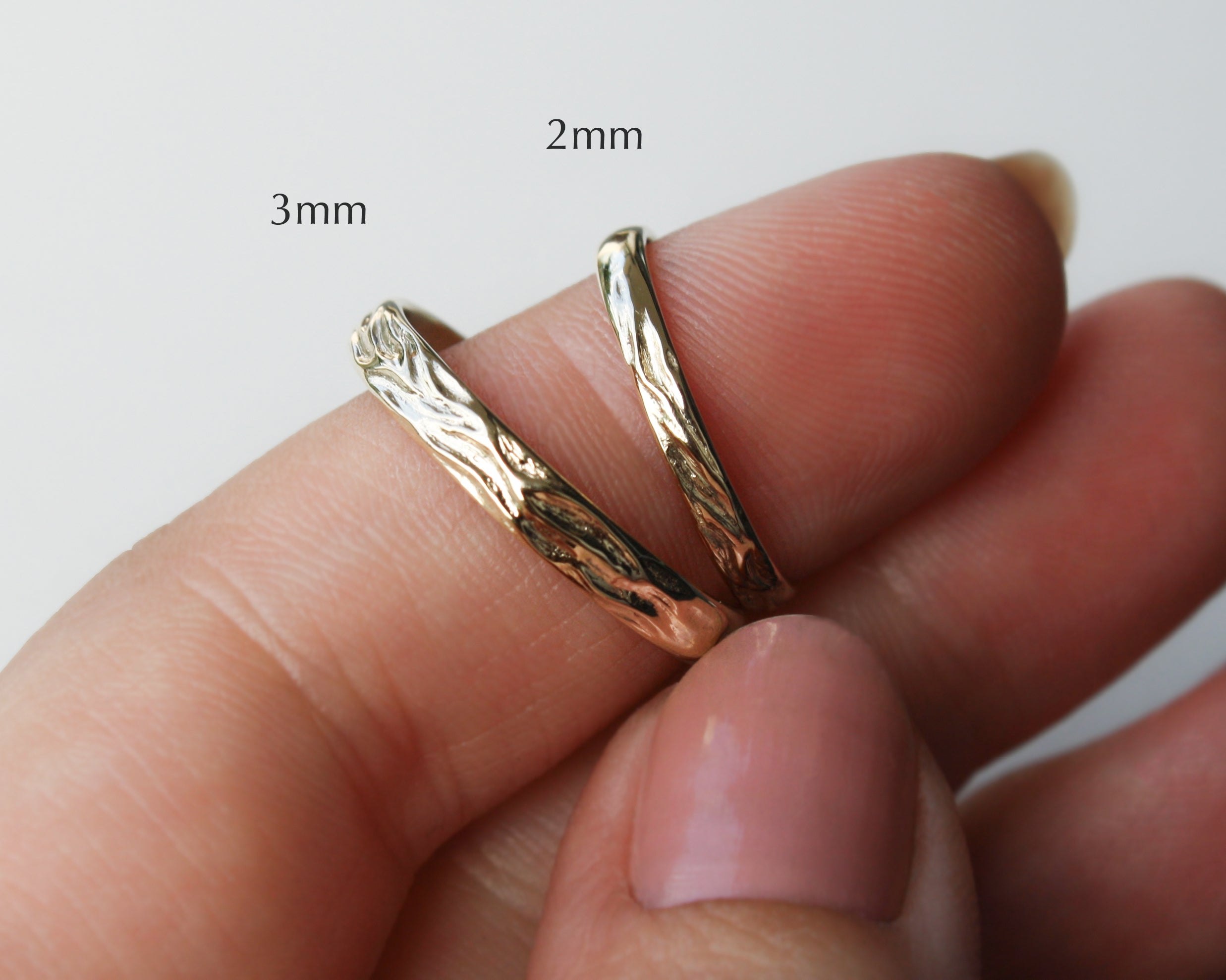 טבעת נישואין אדווה 3 מ"מ Yael Pilo | Handcrafted Creations